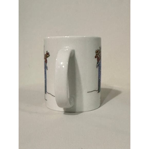 Sanyei Santa Reindeer Coffee Mug - Picture 3 of 7